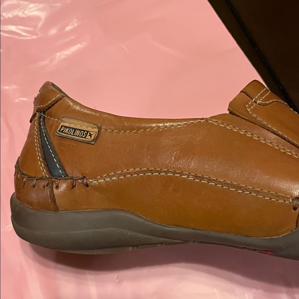 Pikolinos San Telmo, M1d 6032 Tan Leather Loafers For Men 41 View 3